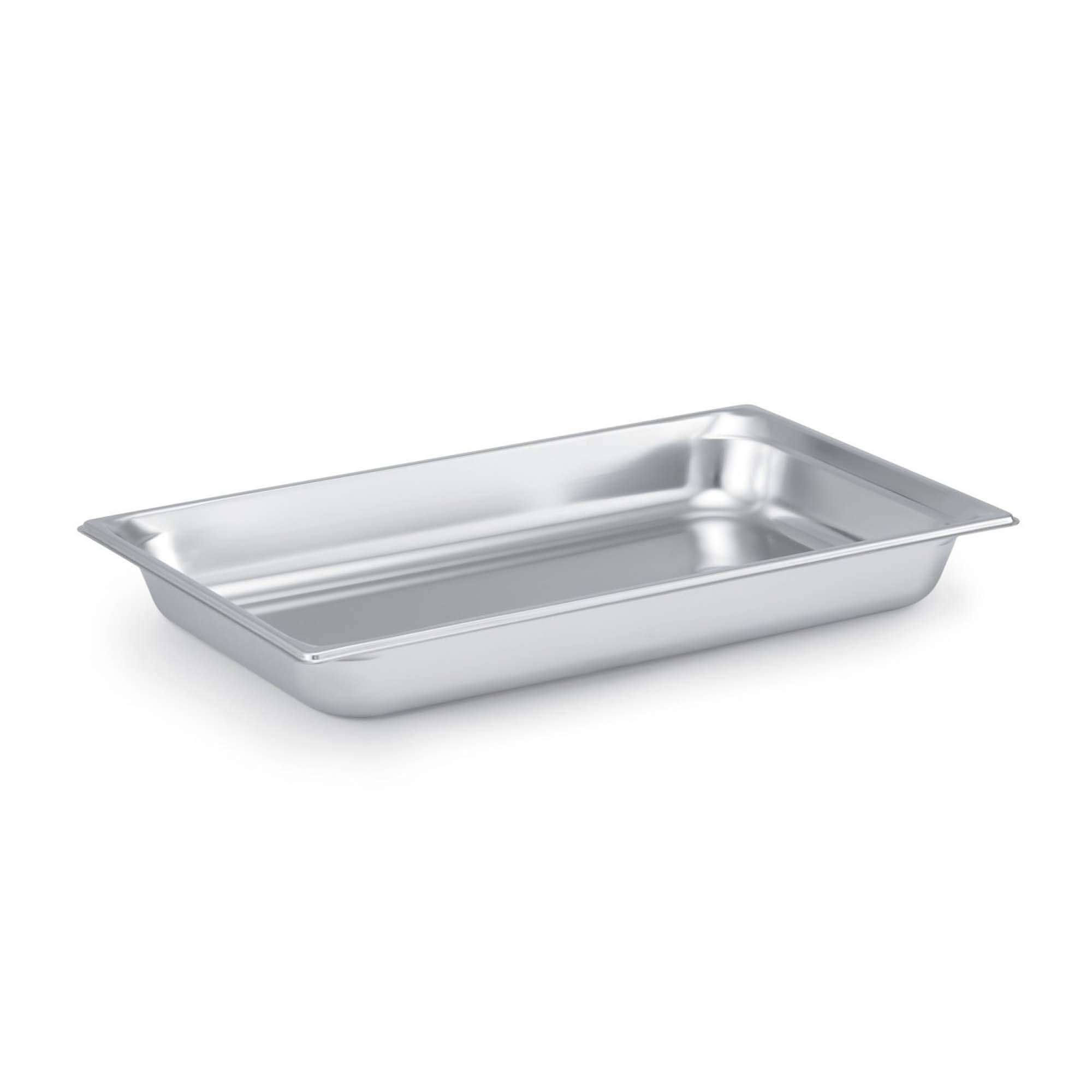 Vollrath 90022 Super Pan 3® Steam Table Pan, 2-1/2" Deep, Stainless Steel