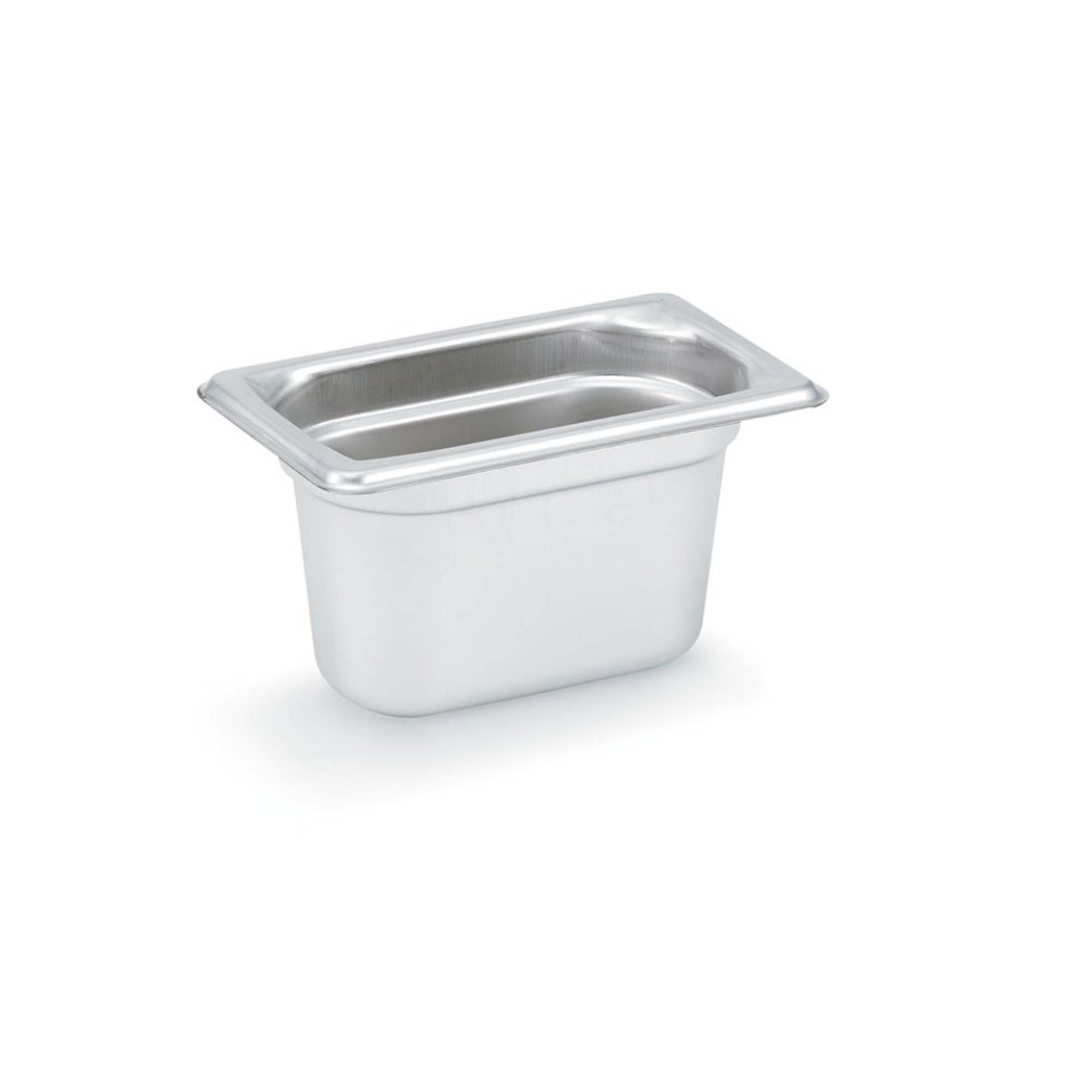 Vollrath 90942 Super Pan 3® Steam Table Pan, 1/9 Gastronorm Size, 4" Deep